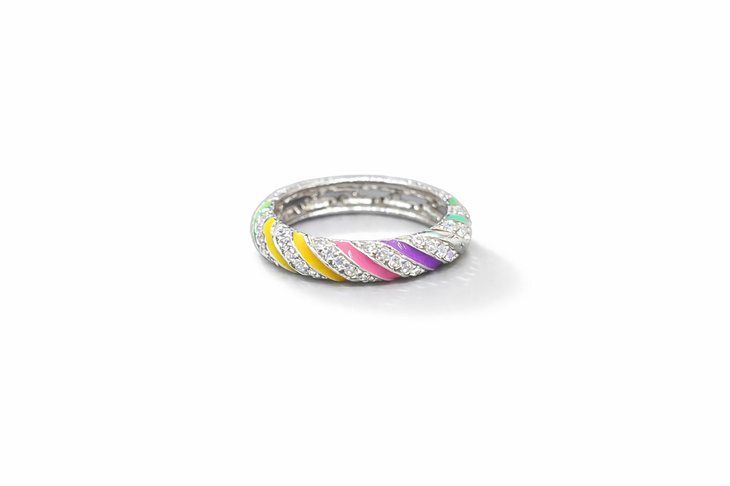 Aurora Twist Prism Ring