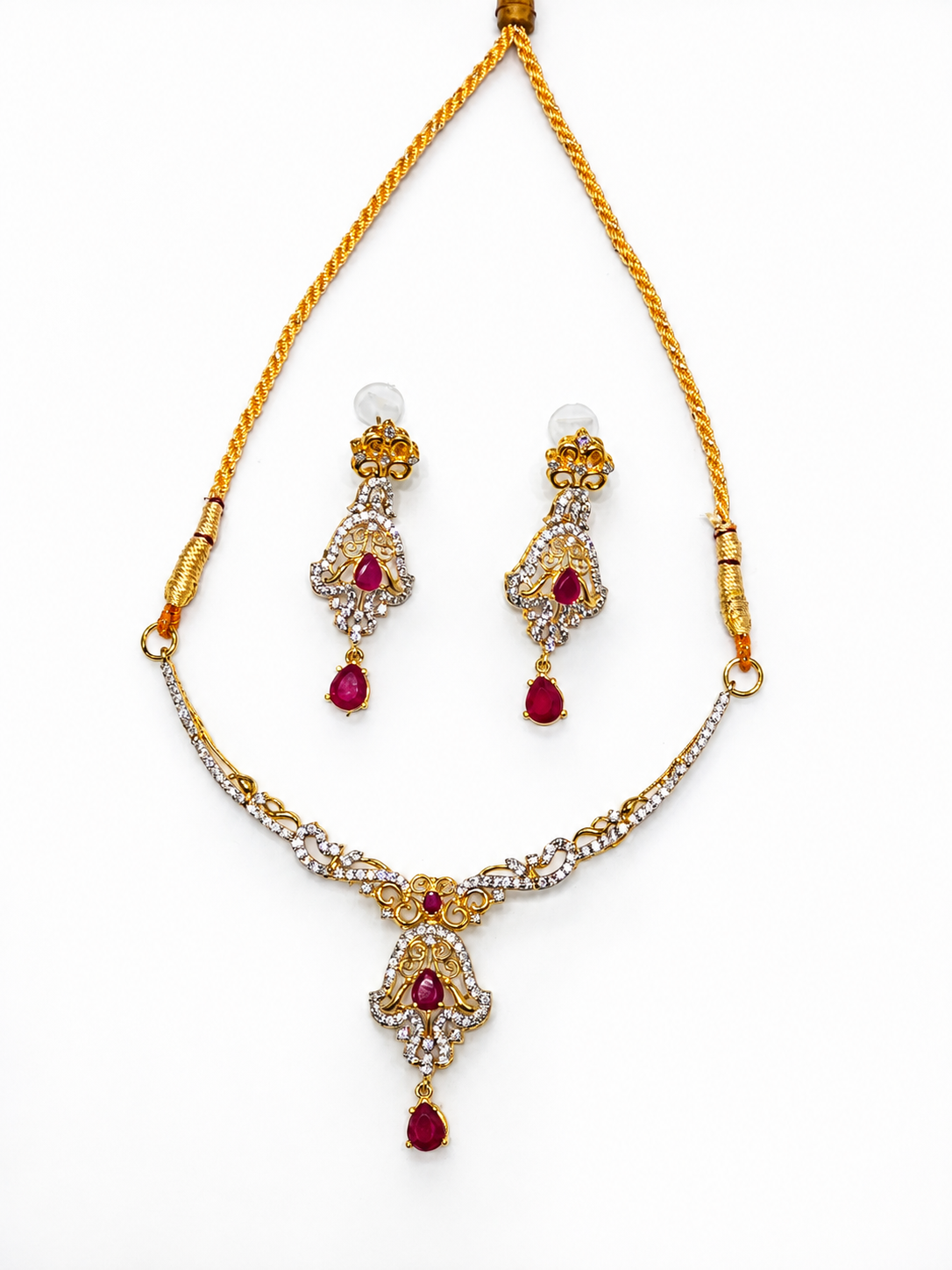 Crimson Necklace Set