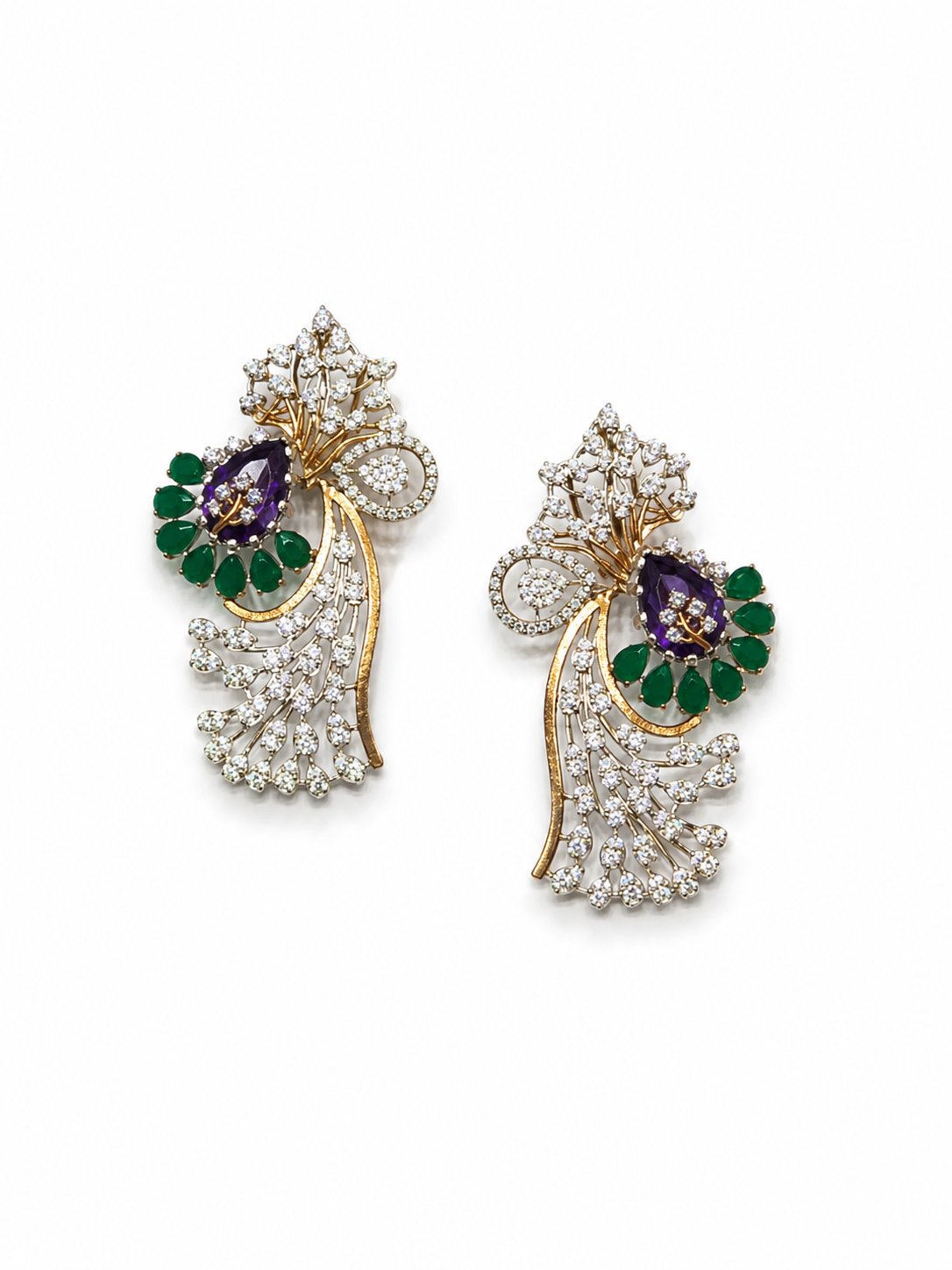 Peacock Bridal Set