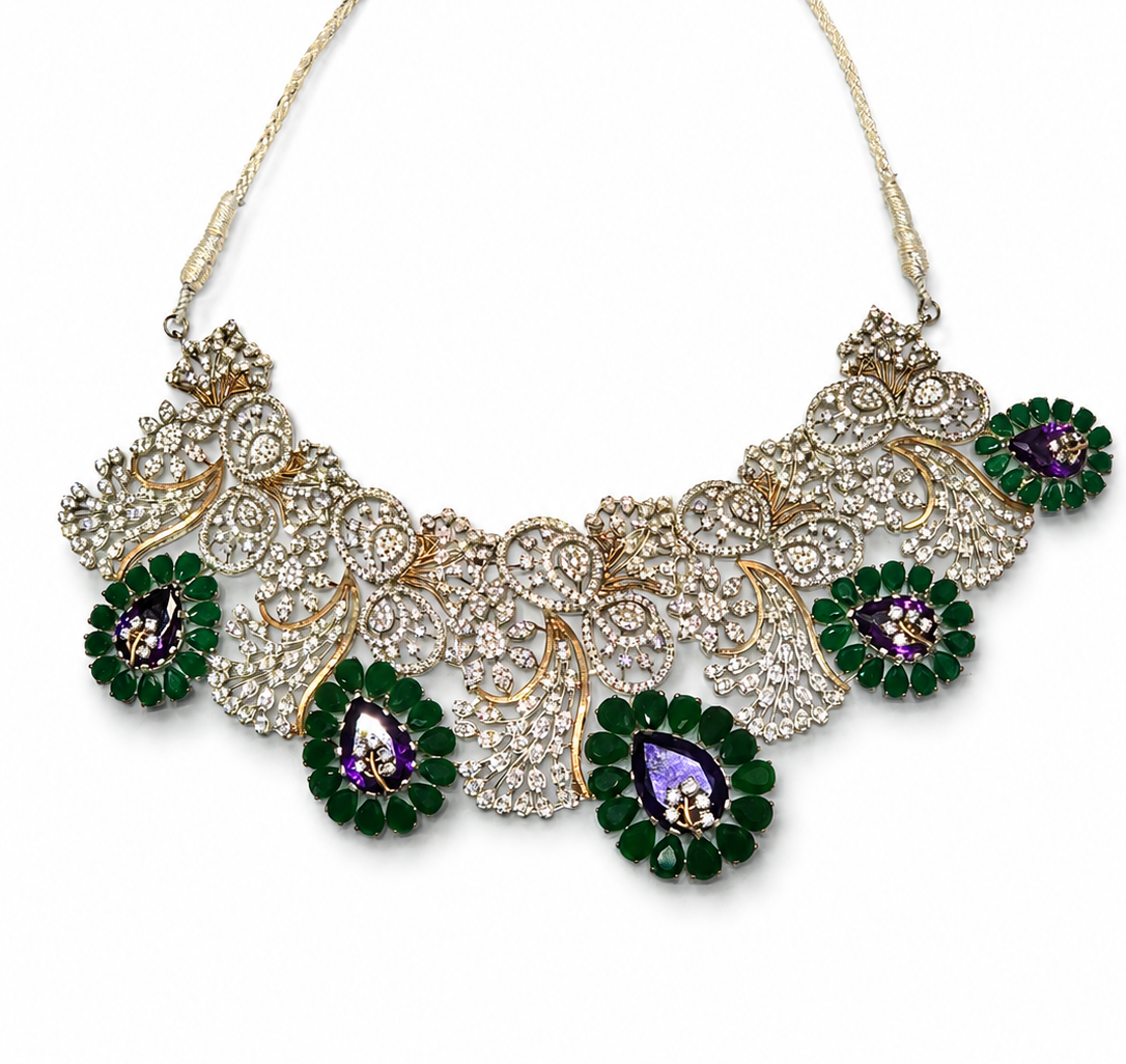 Peacock Bridal Set