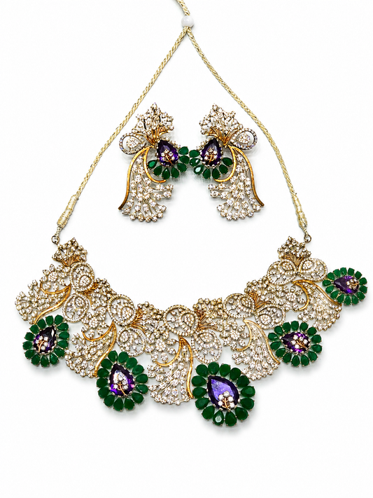 Peacock Bridal Set