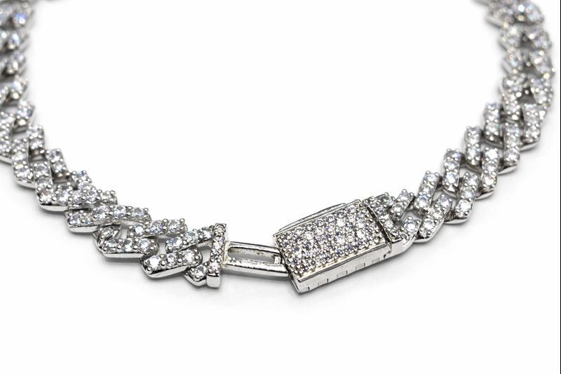 Iced Cuban Luxe Bracelet – 925 Sterling Silver