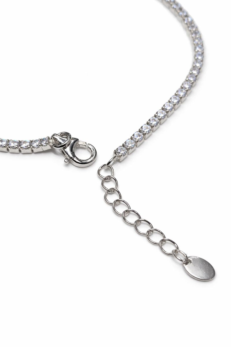 Trinity Heart Tennis Bracelet