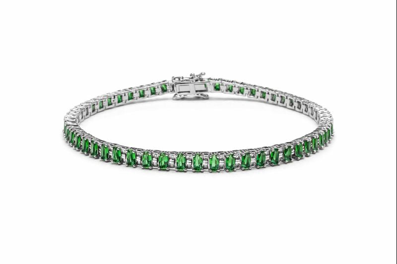 Royale Green Tennis Bracelet