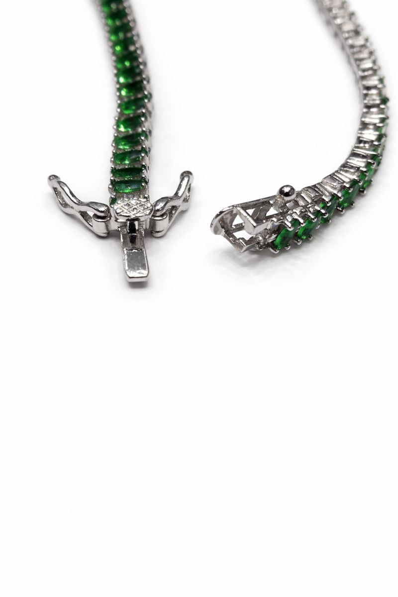 Royale Green Tennis Bracelet