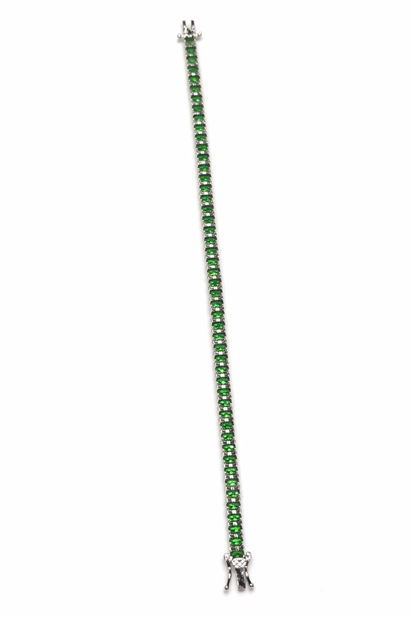 Royale Green Tennis Bracelet
