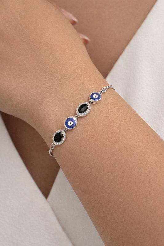 Midnight Aura Zircon Bracelet