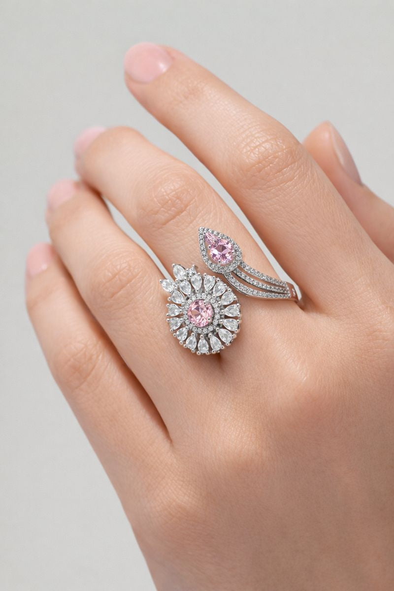 Pink Bloom Ring
