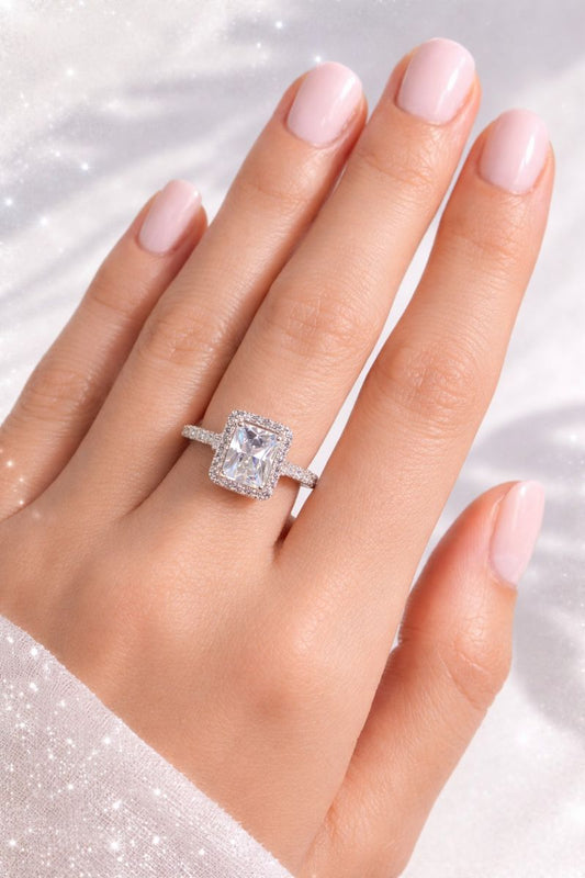 Zircon Sparkle Ring