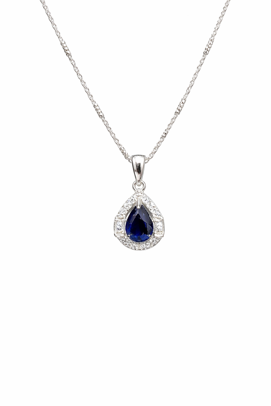 Imperial Blue Drop Pendant