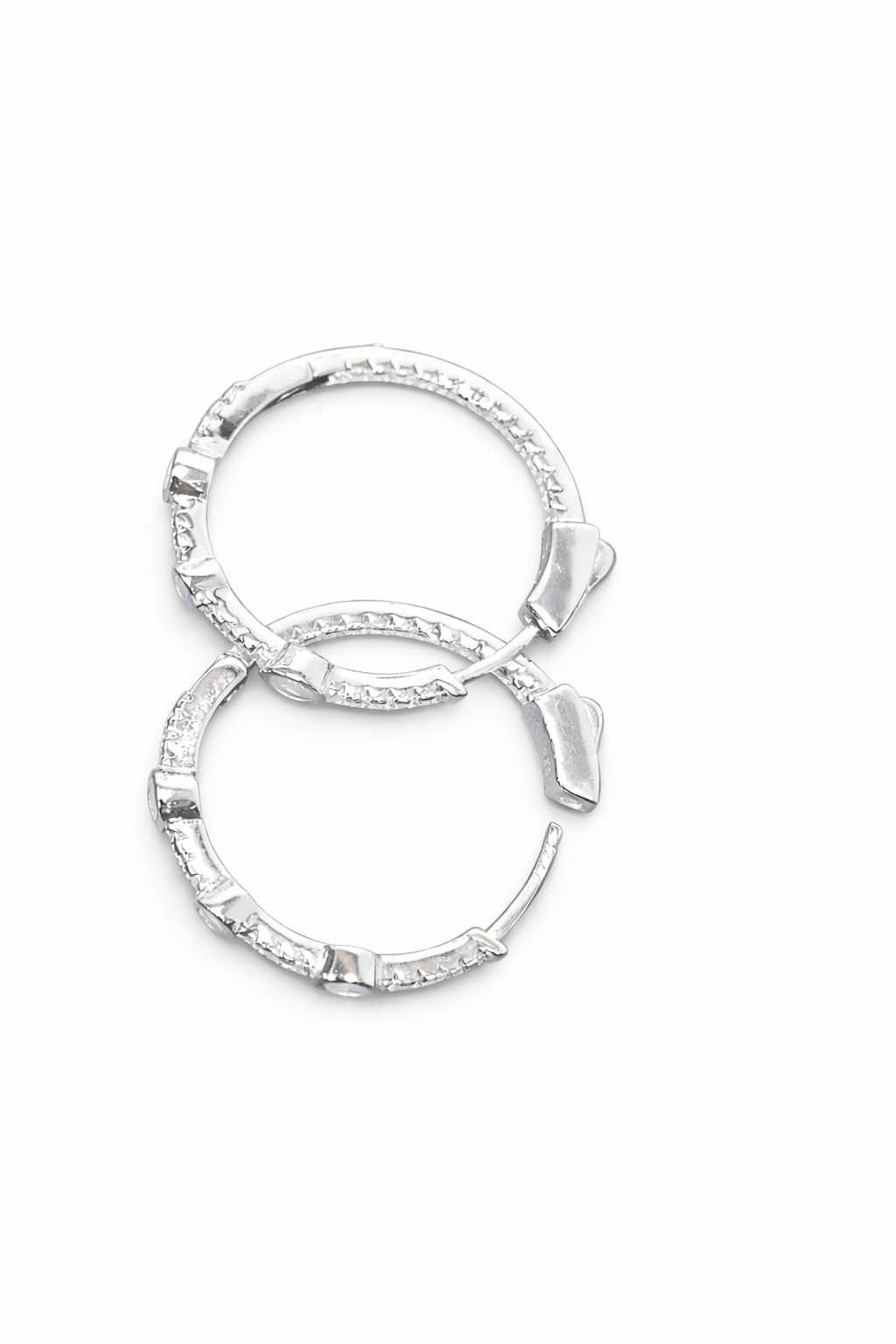 Royal Gleam Hoop Earrings