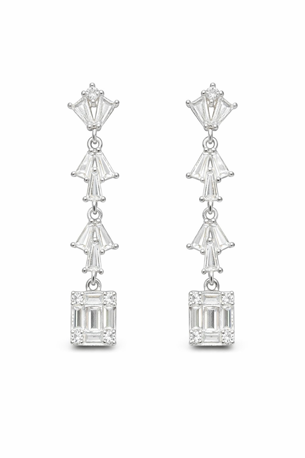 Elegant Cascade Drop Earrings