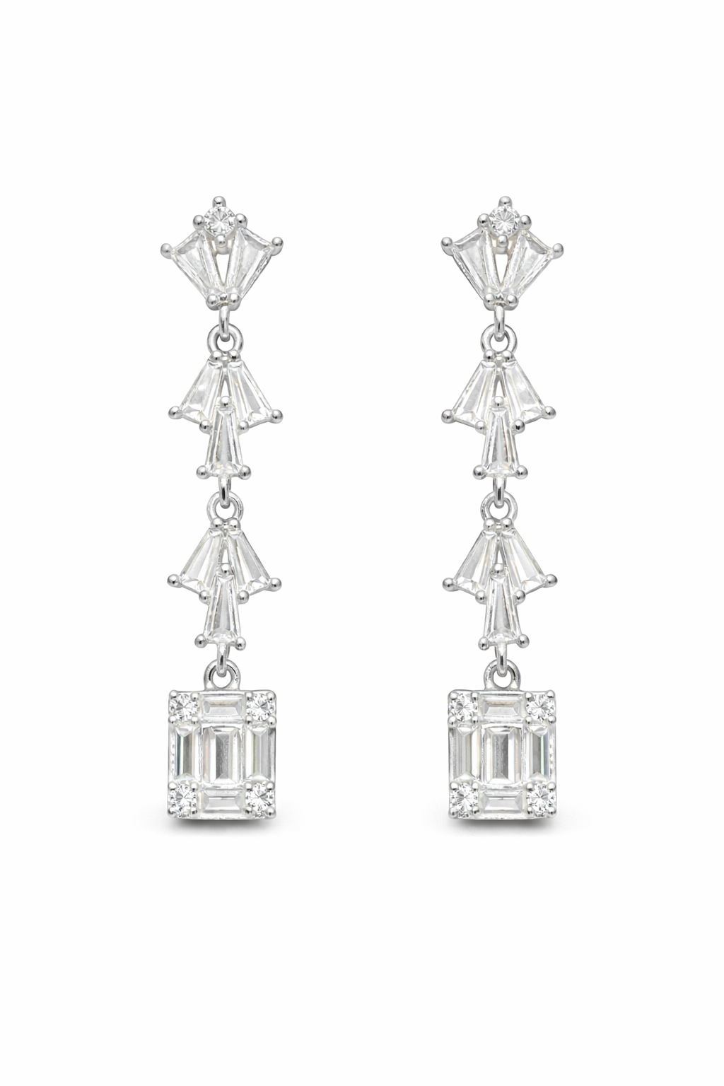 Elegant Cascade Drop Earrings