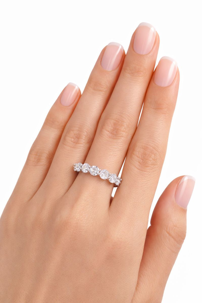 Celestia Crown Eternity Ring