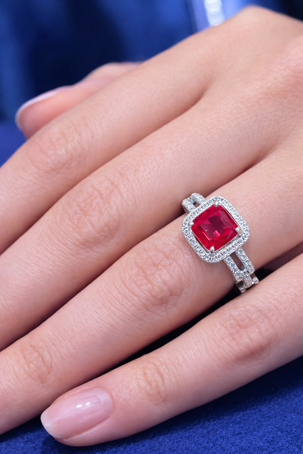 Royal Ember Flame Ring