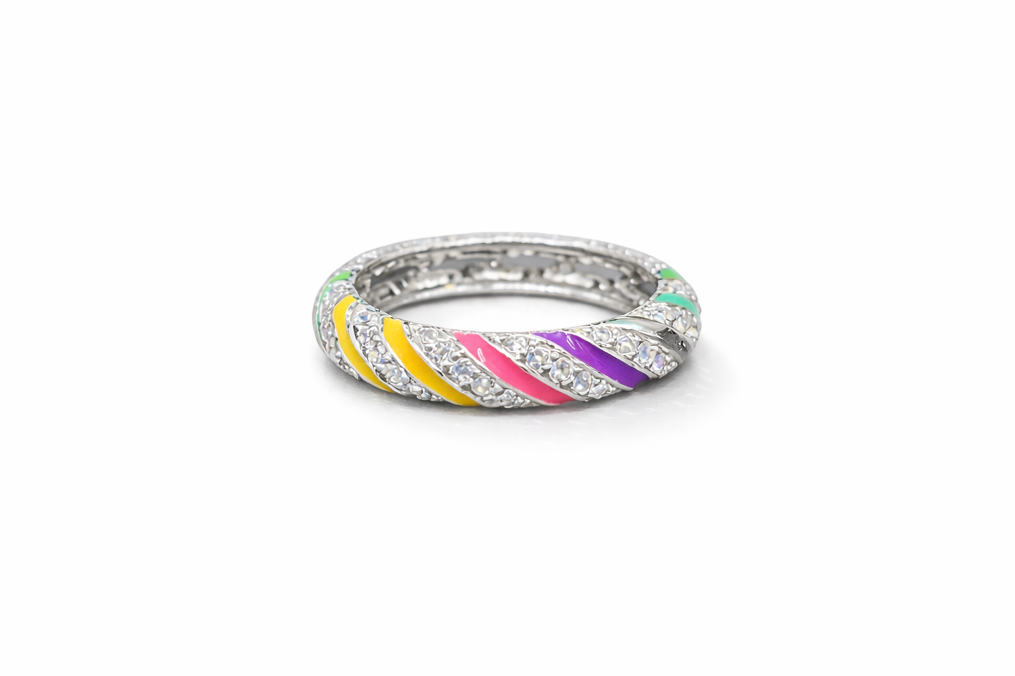 Aurora Twist Prism Ring