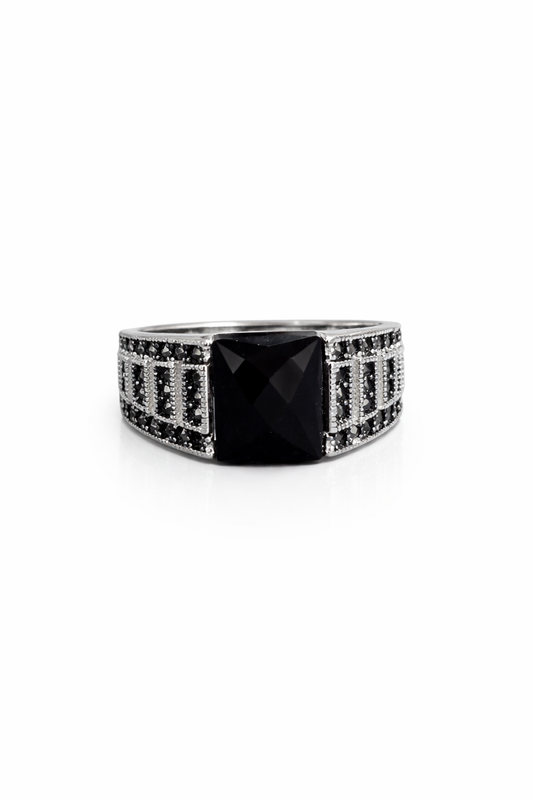 Noir Royale Square Ring