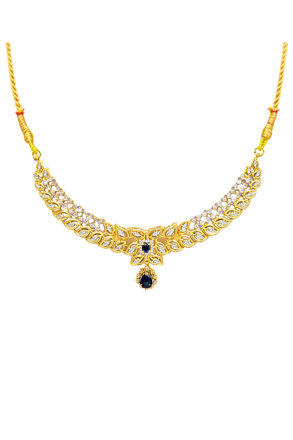 Midnight Noor Blue Luxe Necklace Set