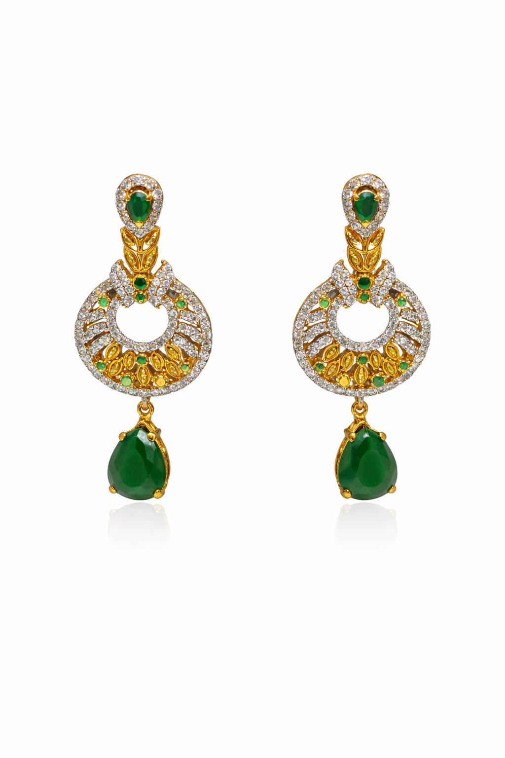 Zarqash Green Essence Necklace Set