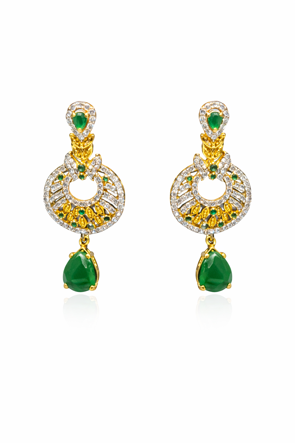 Zarqash Green Essence Necklace Set