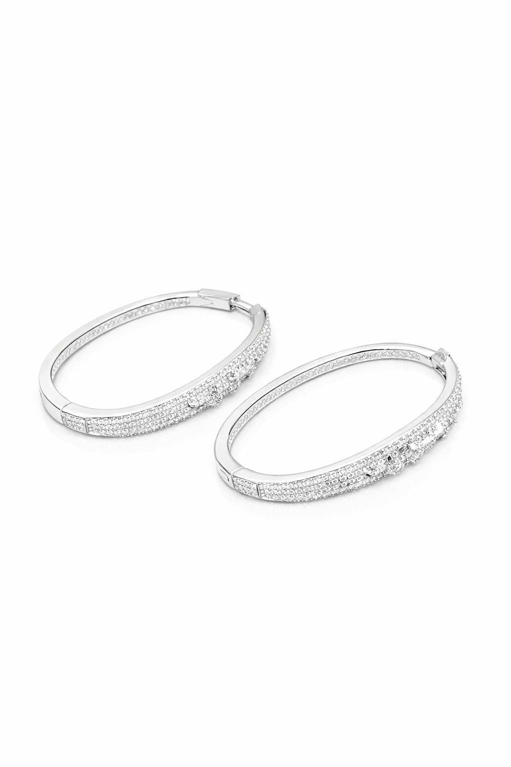 Imperial Radiance Hoop Earrings
