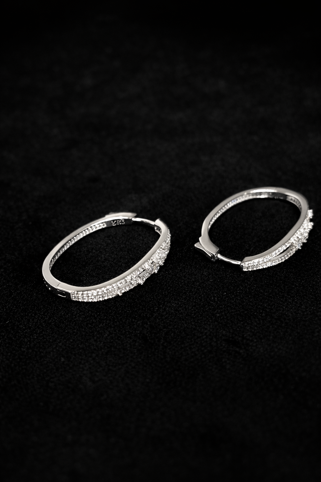 Imperial Radiance Hoop Earrings