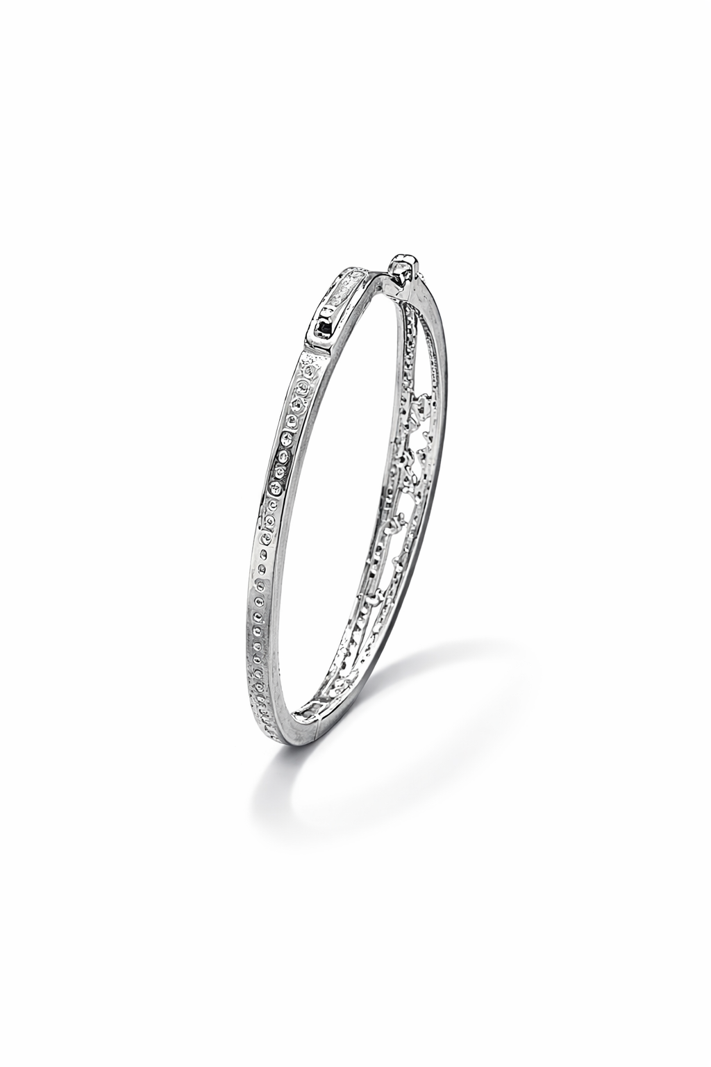 Imperial Radiance Hoop Earrings