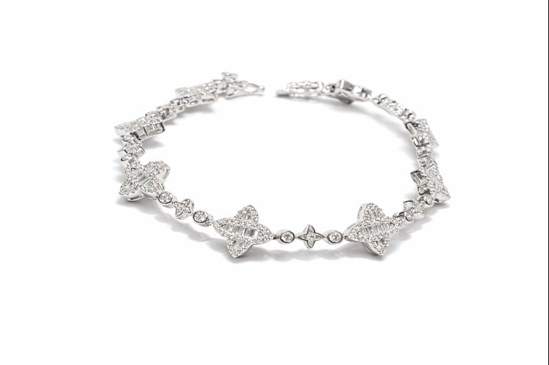 Elegant Butterfly Zircon Bracelet