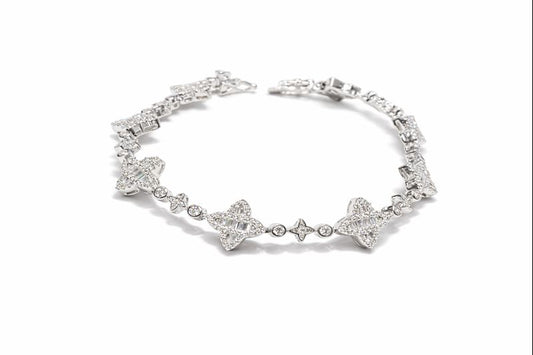 Elegant Butterfly Zircon Bracelet